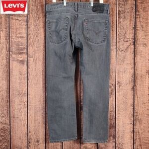 36x30 Vtg Premium Asphalt Mens Slim Straight Stretch Jeans